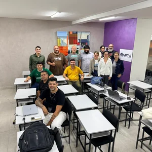 Turma do curso de IA em Vinhedo